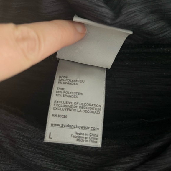 AVALANCHE Outdoor Cowl Neck Activewear Sweater - Picture 7 of 7